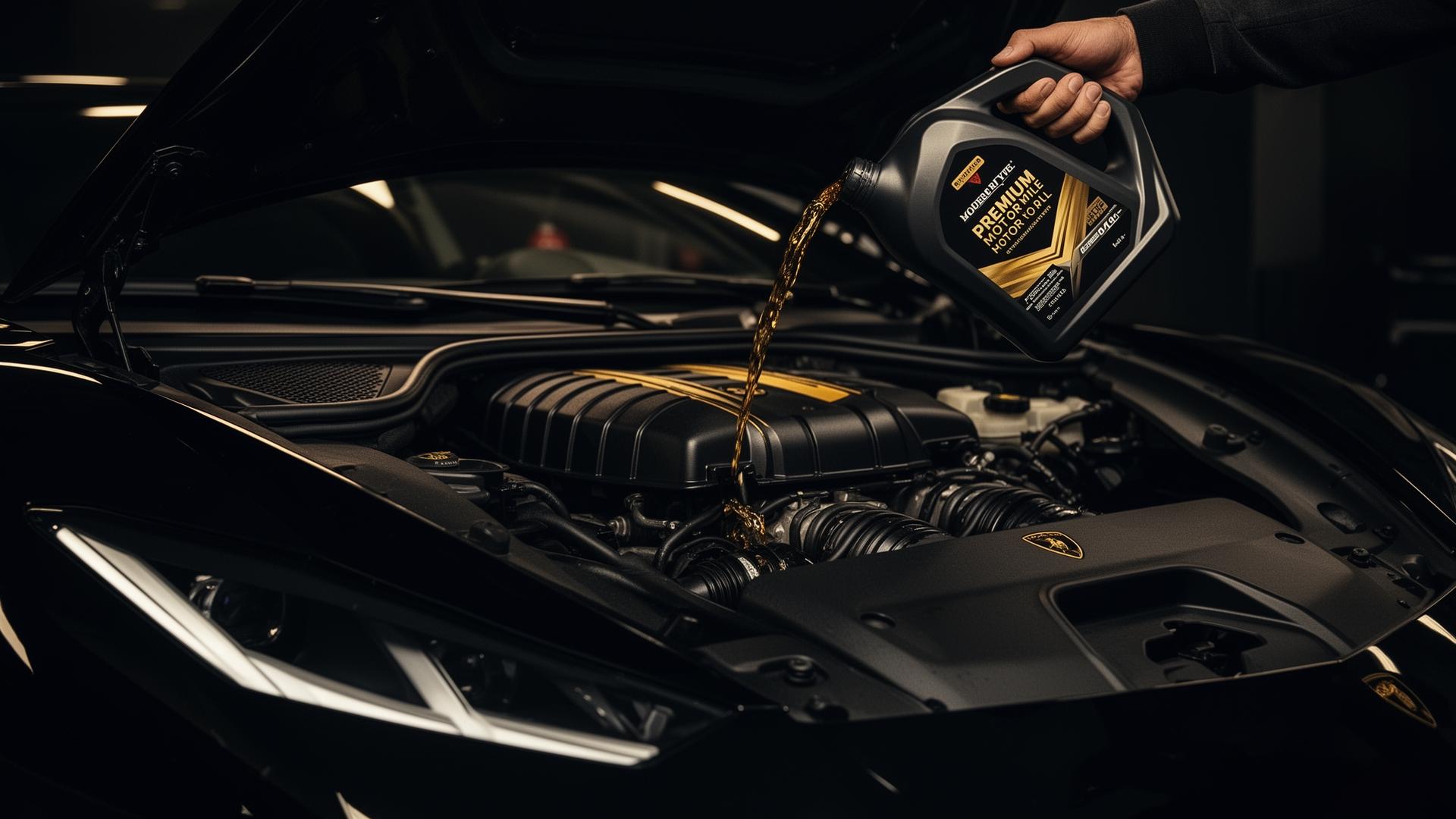Premium mobile oil change service